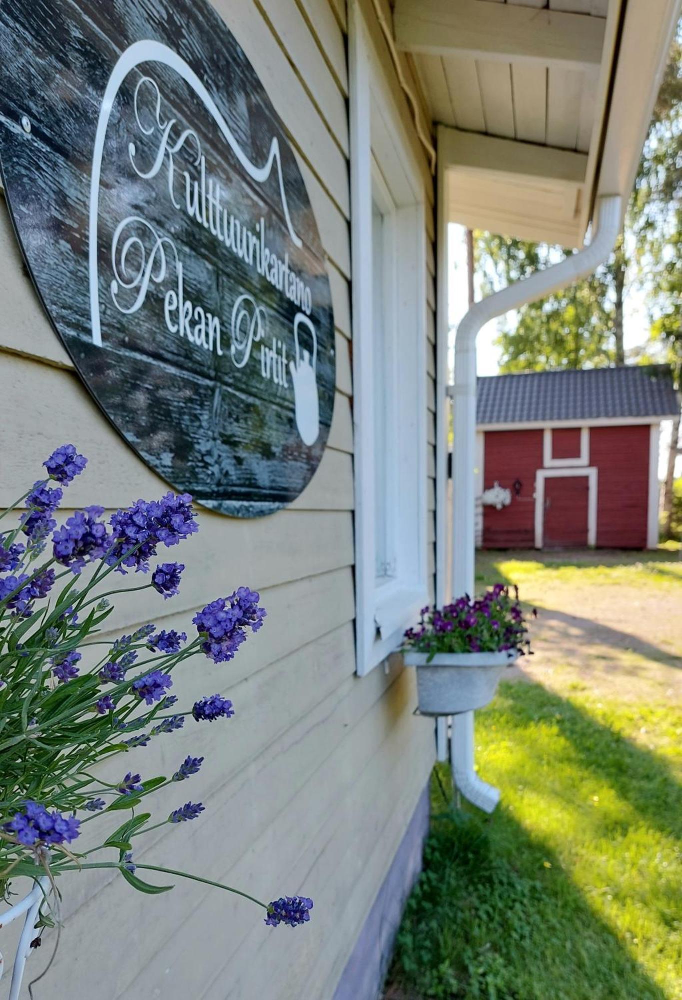 Kulttuurikartano Pekan Pirtit Haapavesi Eksteriør bilde